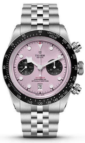 チューダー(TUDOR) 2024新作 ピンクカラーのダイア .